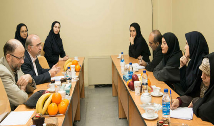 بازدید نمایندگان دفتر مشاوره و سلامت سازمان امور دانشجویان از مرکز مشاوره دانشگاه هنر